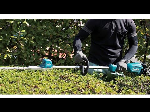 MAKITA gyvatvorių žirklės DUN600LZ, 18V, 600mm, be akumuliatoriaus ir kroviklio video