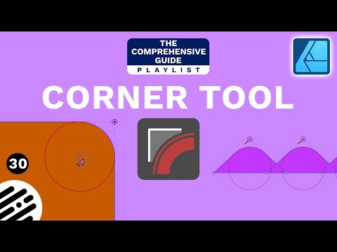 Affinity Designer Tutorial: Corner Tool