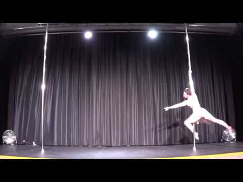 Professional Winner Daisy moore Yorkshire Pole Championship 2018