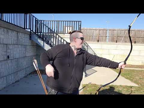 First Time Shooting AF Manchu/Qing Bow