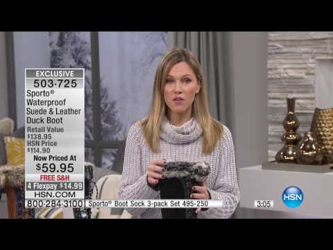 HSN | Boot Clearance featuring Sporto 01.14.2017 - 05 AM