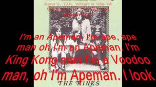 Apeman by: The Kinks- lyrics
