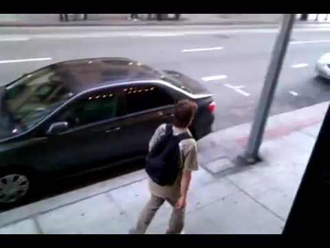 Senkrechtes Objekt auf Kollisionskurs