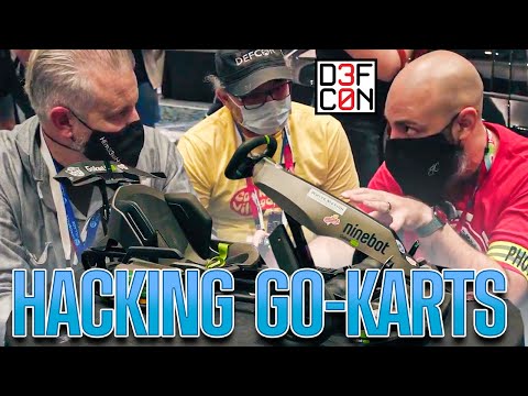 Hacking Go-Karts in the Car Hacking Village | DEF CON 30