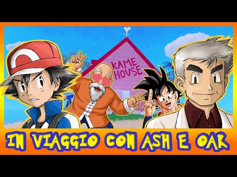 In viaggio con Ash e Oak (E12) - L'ISOLA DEL GENIO DELLE TARTARUGHE