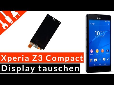 SONY XPERIA Z3 COMPACT Display wechseln tauschen | günstige DIY Reparatur von kaputt .de