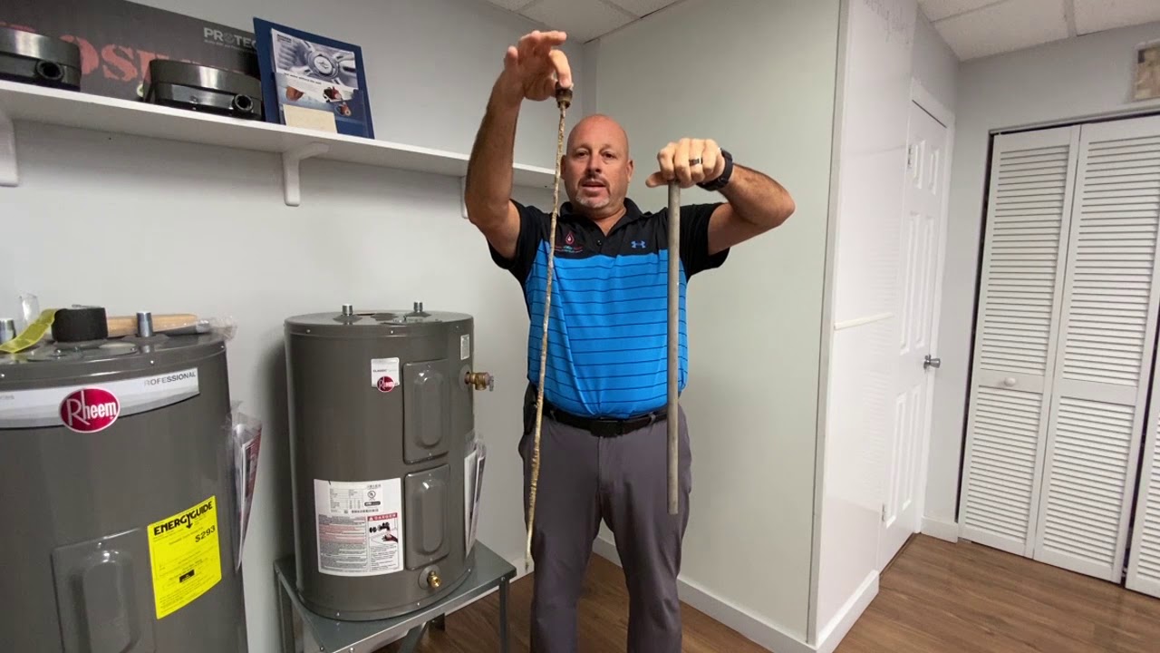 What does a bad water heater anode look like? Tipseri