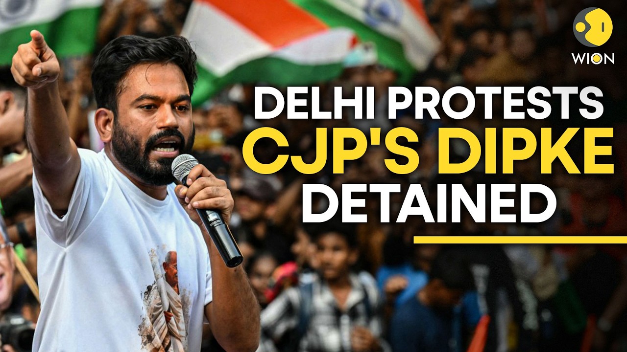 LIVE: Delhi Police Detains CJP Founder Abhijeet Dipke; CJP's Tiranga Yatra Continues in Capital