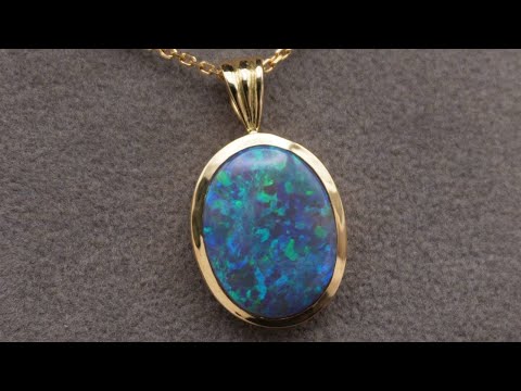 My First Opal Pendant