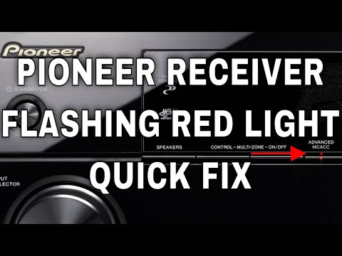 Pioneer VSX-920 Unresponsive  - Advanced MCACC flashing light fix