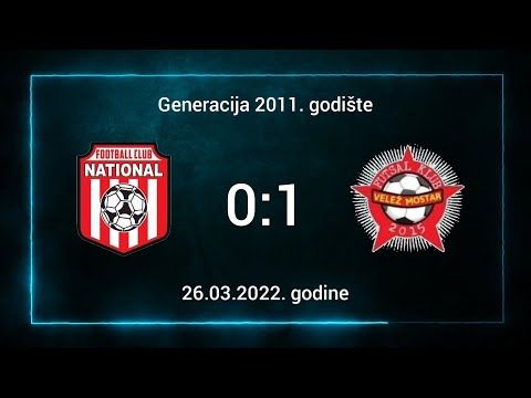 ŠF National Mostar - Škola futsala Velež 0:1 (Generacija 2011.)