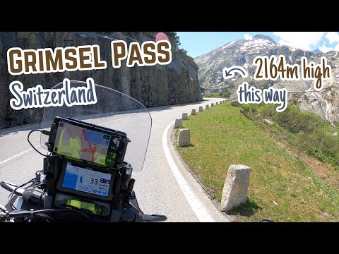 Grimsel Pass: Touring Switzerland -  Euro Trip on Africa Twin - Part 5