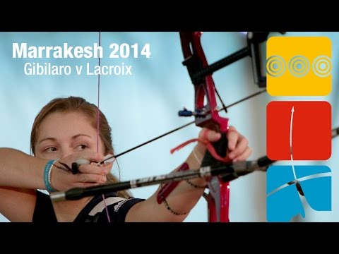 Ariel Gibilaro v Emilie Lacroix – recurve women bronze | 2014 Marrakesh Indoor