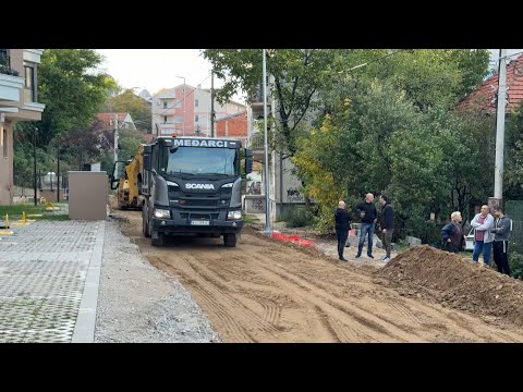 Info - U toku izgradnja Paliluske ulice (TV KCN 23.10.2025)