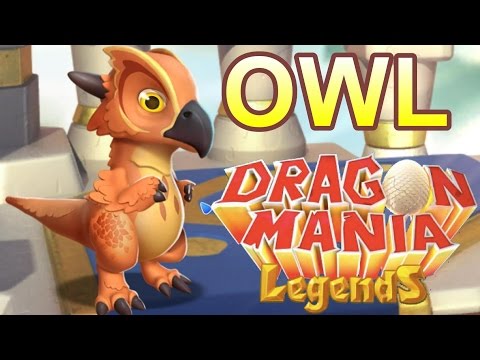 How to Breed the Owl Dragon - Dragon Mania Legends (Enchantment Dragon)