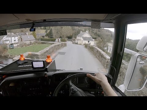 Scania R440, Relaxing drive trough the wicklow countryside [POV 60FPS]