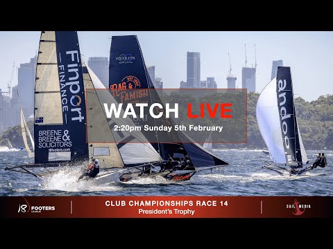 18 FOOTERS - CLUB CHAMPIONSHIP Race 13