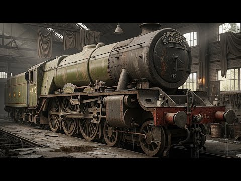 ASMR Full Restoration of a Historic Express Steam Locomotive From Abandoned to Like New