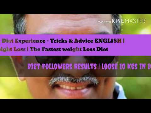 My VRK Diet Experience - Tricks & Advice English | Weight Loss | The Fastest weight Loss Diet