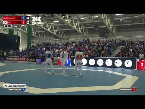 204 R-32 W-49kg 🔵 DINCEL Merve TUR vs 🔴 LEE Ye-ji KOR I Manchester 2022 World Taekwondo GP