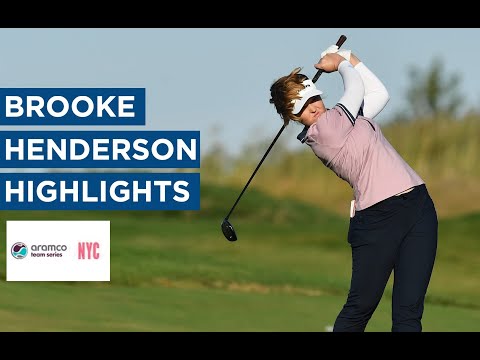 Brooke Henderson | Second Round Highlights | 68 (-4) | Aramco Team Series - New York