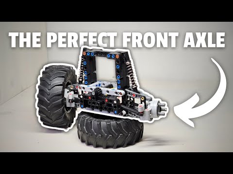How to Build a Heavy-Duty Independent Suspension with Steering out of Lego Technic