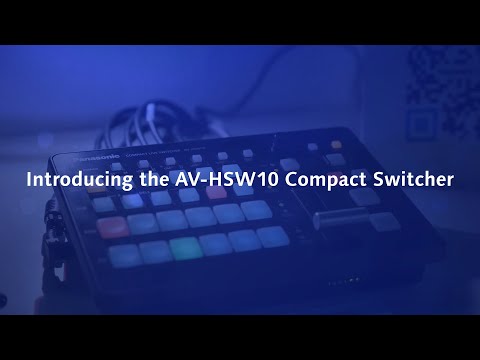 Introducing the AV-HSW10 Compact Switcher