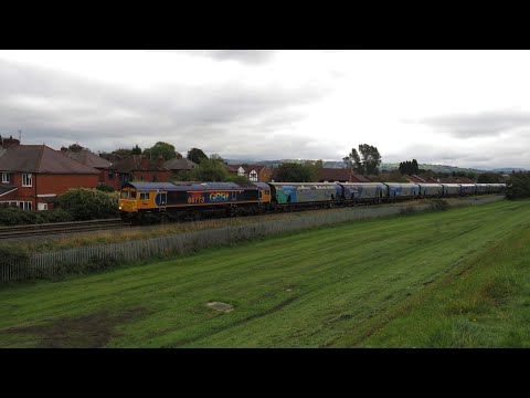 GBRf Class 66 No. 66773 on 6E09 Liverpool Biomass Tml - Drax Aes on 25.09.19 - HD