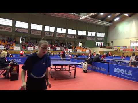 2019 ITTF CZECH CADET OPEN:STULLEROVA Eliska - WHITTON Lara WAL3