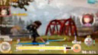 preview picture of video 'PSP Hot Shots Golf: Open Tee 2  Hole-in-one Rising Ball 203y'
