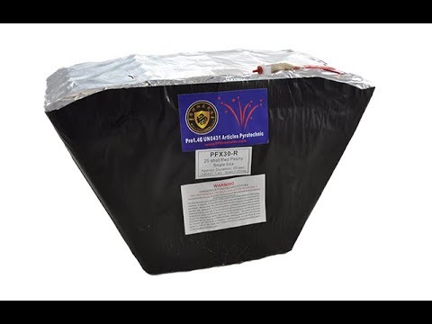 PFX30R 25 SHOT RED PEONY FINALE BOX - DOMINATOR FIREWORKS PRO