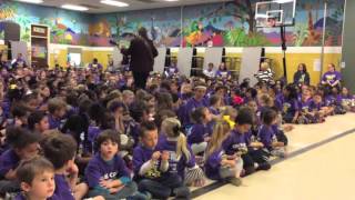 Ellis Paul:  "Woody Guthrie, Working Man" at Quail Creek Elementary, OKC