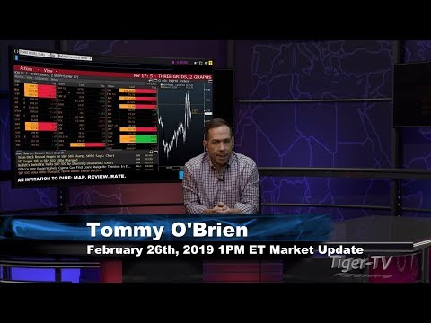 February 26th 1PM ET Market Update with Tommy O'Brien on TFNN