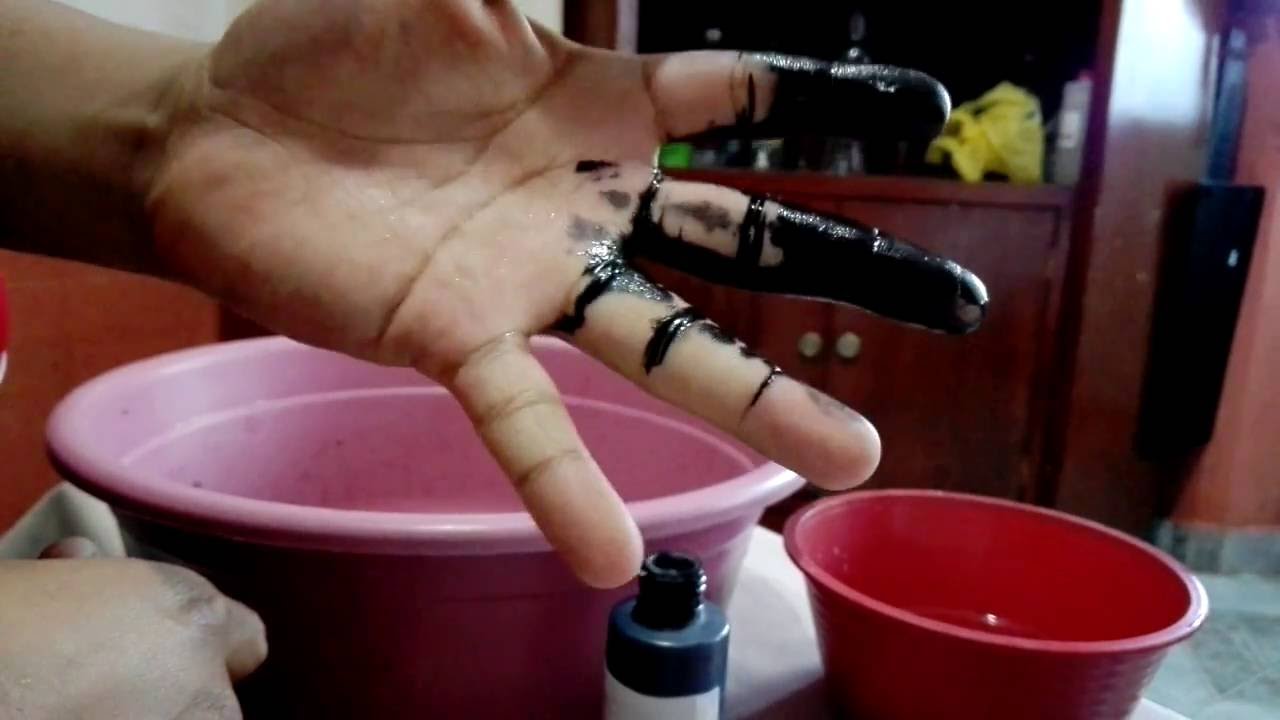 COMO QUITAR LA TINTA DE IMPRESIÓN DE LA PIEL 100% EFECTIVO