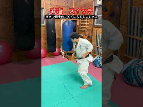 【武道・格闘技】間合いを調節することができるスイッチという技術！解説！！　#aikido ＃karate #martial #武道 #空手＃合気道＃筋トレ#selfdefens