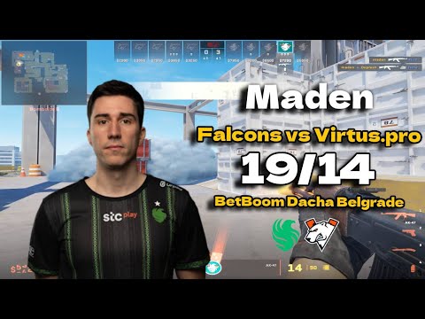 CS2 POV Falcons Maden (19/14) vs Virtus.pro (Vertigo) @ BetBoom Dacha Belgrade 2024