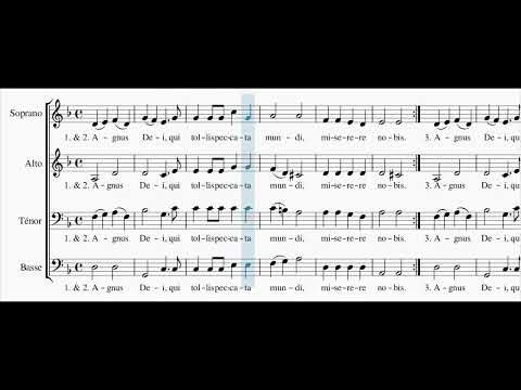 Agnus Dei - Messe de saint Jean (Soprano)