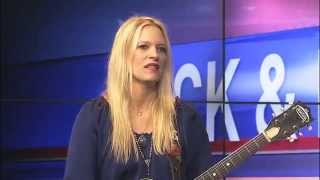 Greta Gaines - Gibson Custom Guitar - FOX 17 Rock & Review