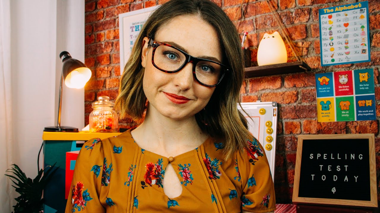 ASMR - SPELLING TEST