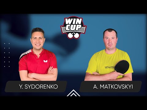 10:00 Yaroslav Sydorenko - Andrii Matkovskyi West 1 WIN CUP 11.08.2024 | Table Tennis WINCUP