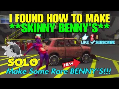 I FOUND HOW TO MAKE 2 RARE BENNY RIM! **SKINNY BENNY'S** (GTA 5 Online) Arena Merge!