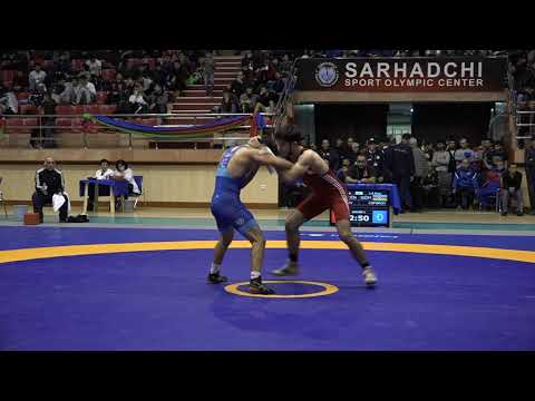 1/8 final GR - 67 kg: Müşair Rüstəmov - Kərim Cəfərov