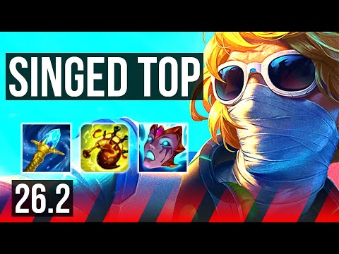 SINGED vs RENEKTON (TOP) | EUW Master | 26.2