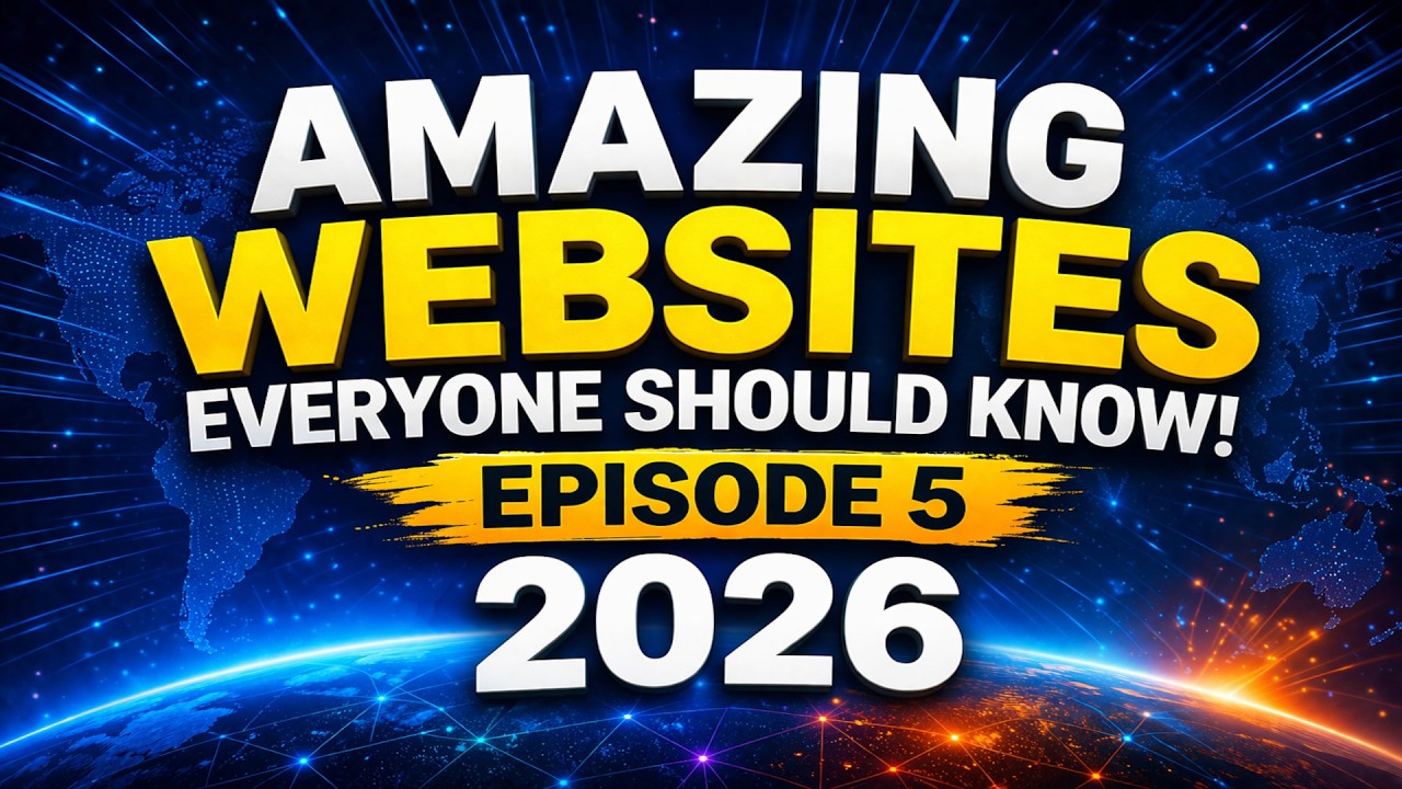 12 Amazing Websites Everyone Should Know! Episode 5 (2026)