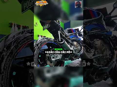 Biker suýt bay tháng lương vì rửa xe! @nextcardetail #shorts #sports