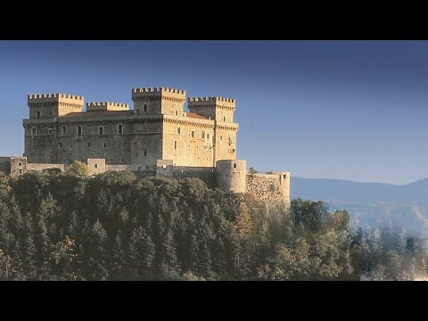 CELANO  Borgo antico d'Abruzzo - 4k