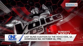Download lagu Last blind audition sa The Voice Kids, sa Dominggo na, October 26, 7pm | One Mindanao mp3 Download lagu Last blind audition sa The Voice Kids, sa Dominggo na, October 26, 7pm | One Mindanao mp3