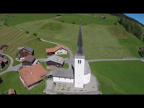 Kirche von Tenna im Safiental, Graubünden
