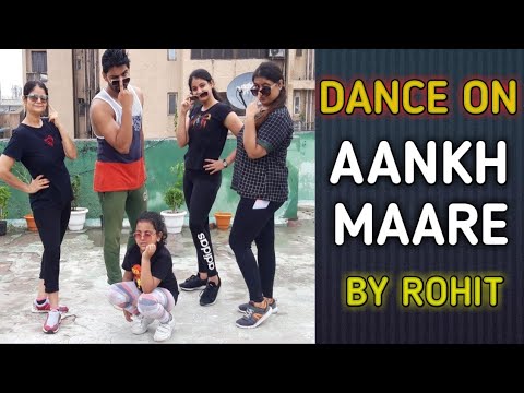 AANKH MAARE || SIMMBA || Ranveer Singh, Sara Ali khan || Rohit Choreogrpaphy