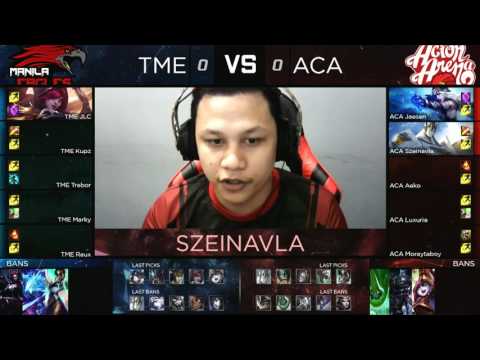 Pro Gaming Series 2017 Summer Split Week 1 Day 2 - TME vs ACA